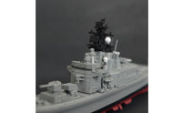Shirane-Class Ship Model Nautical Helicopter Escort Ship Model Compact for Desk