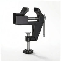 Compact Tabletop Vise Heavy-Duty Bench Vise Adjustable Bench Clamp Universal for DIYers, Woodworkers, Hobbyists, Woodworking, Workshop, Garage, Drilling