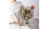 Acrylic Shadow Box Easy to Assemble Acrylic Display Box Decorative Wall Mount Display Case for Dried Flowers, Memorial Arrangements
