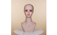 PVC Mannequin Head Hairpiece Display Head for Hairdressers, Shop Window