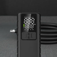 Fast Inflation Intelligent Air Compressor Automatic Shutoff Car Tire Inflator Easy to Use Digital Tire Pump LED Light for Roadside Emergency, Travel