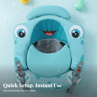 Non-Inflatable Baby Aquatic Aid Inflation-with Away Firm Foam Baby Aquatic Flotation Device Firm Foam Infant Aquatic Buoyancy
