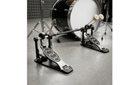 Double Bass Drum Pedal Adjustable Double Kick Pedal Non-Slip for Drummers, Students, Live Performances