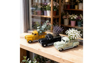 Metal Vehicle Decor Retro Pickup Truck Model Tabletop Modelo Camioneta for Decorators, Collectors, Shelf, Desk, Cafe