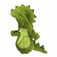 OB11 Animal Outfit Handmade Dinosaur Doll Costume Zipper Closure Soft Doll Jumpsuit for Hobbyists