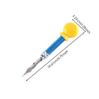 Punch Tool with Interchangeable Tips Hole Perforator Wrist Strap Hole Perforator for Leathercrafters, Crafters, Leathercraft