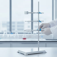 Scientific Support Stand Stainless Steel Lab Stand with Clamp Stable for Students