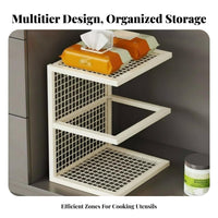Wire Shelf Riser adaptable Use Freestanding Wire Rack Easy to Clean for Students