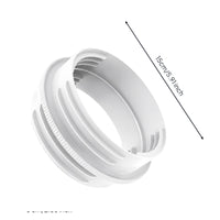 Portable Air Conditioner Exhaust Hose Adapter Tool Portable Air Conditioner Hose Connector Round Duct Connector with Thread for Renters