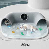 Cat Tunnel Nest Cooling Cat Tunnel Bed Sturdy for Cats