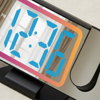 LED Projection Alarm Clock Snooze Function Home Electronics for Bedroom, Office