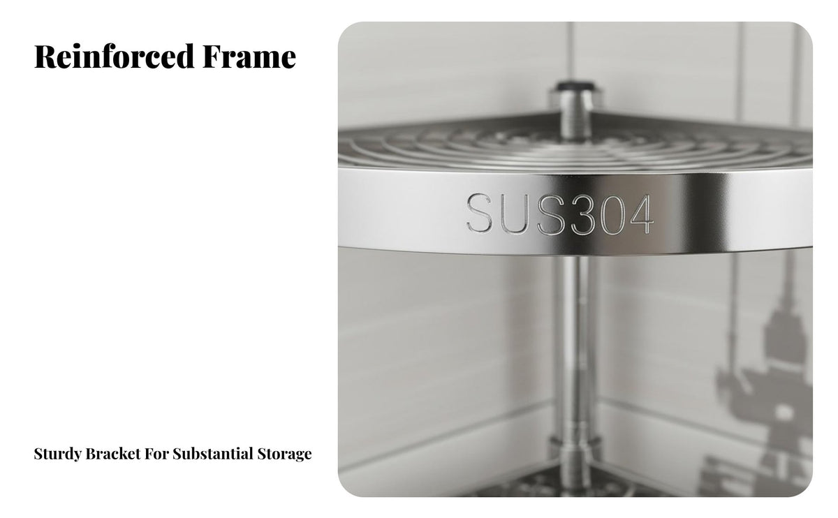 Floor-Standing Freestanding Corner Rack Space-Saving Slim Storage Single Unit Rust-Proof Bathroom Furniture Waterproof for Apartment Dwellers, Homeowners, Families, Restroom, Small Areas, Laundry Room, Balcony