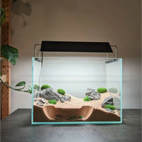Underground Cave Ornament Natural Look Terrarium Hideout Space-Saving