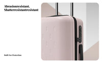 Large Capacity Hardside Suitcase Lightweight Rolling Luggage Hardshell Design Travel Gear Scratch-Resistant for Vacationers, Airline Passengers, Vacation, Vacations, Business Trip, Airports