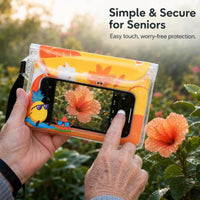 Waterproof Phone Pouch for Outdoor Activities, Touchscreen Compatible, Large Capacity Dry Bag for Swimming, Diving, Rafting