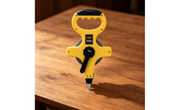 Handheld Lu Master Ruler Long Steel Tape Measure Sturdy Tape Measure with Carry Handle Portable for Carpenters