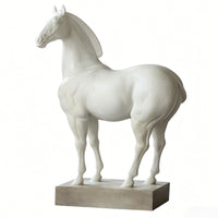 Horse Figurine Sophisticated Decorative Horse Figurine Handcrafted Decor for Desk, Office