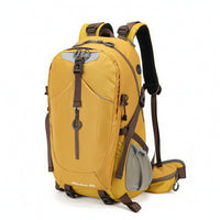 Mountaineering Backpack Ergonomic Hiking Backpack with Frame Adjustable Bag for Climbers, Travel