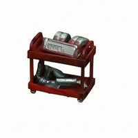 1:64 Scale Tool Trolley Model Hand-Finished Resin Tool Trolley Model