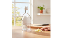 Manual Garlic Chopper Stainless Steel Kitchen Tool Easy to Use for Home Cooks