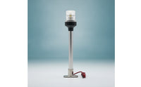 LED Boat Light Wired Boat Light with Metal Base Compact Sleek for Yacht Owners, Navigation, Deck