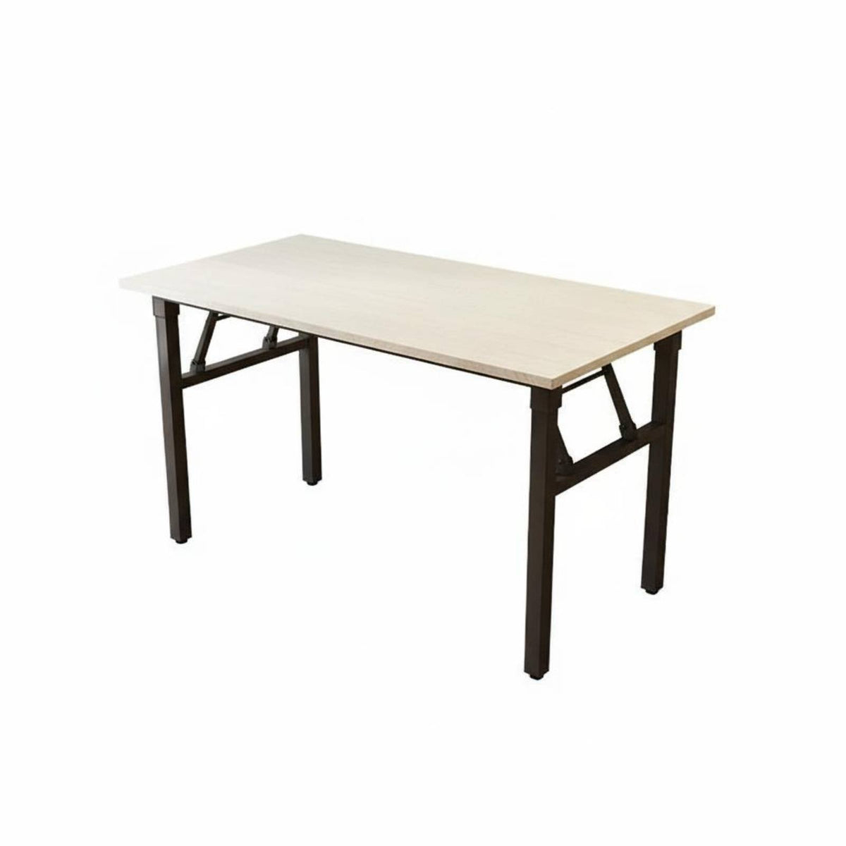 Foldable Design Collapsible Rectangular Desk Space-Saving Collapsible Desk Multi-Purpose Multipurpose Table Portable for Students, Home Office Workers, Apartment Dwellers, Study Room, Small Apartments, Bedroom