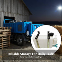 Vehicle Mounted Hand Wash Station Easy Installation Side Mount Water Container Vehicle Water Storage Container Adjustable
