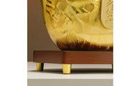 Ceramic Treasure Bowl Prosperity Ceramic Prosperity Bowl Fortunate Treasure Basin with Ingots for Entryway