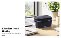 Sealed Lid Electric Heated Lunch Box Gasket Seal Portable Lunch Box Warmer