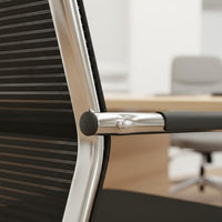 Mesh Back Sled Base Chair Heavy Duty Ergonomic Computer Chair for Students, Conference Room, Reception Area