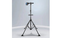 Foldable Bike Repair Stand Tripod Two-Wheeler Repair Stand Adjustable Two-Wheeler Workstand Portable for Home Mechanics, Cyclists, Garage, Workshop