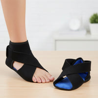 Heel Cover with Gel Silicone-Lined Cushioned Footwear Comfortable for Recovery