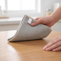 Double Sided Microfibre Cloth and Cleaning Cloths, 40x40cm Microfibre Cloth for Kitchen and Glass, High Absorbency Lint Reusable Towel