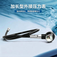 Extended External Pressure Gauge