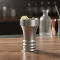 Coil Cup Retro Stainless Steel Cup Single-Piece