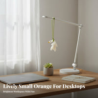 Miniature Size Mini Orange Model Realistic Design Simulation Tangerine Figurine DIY Fun for Children, Crafters, Dollhouse, Desk Decoration