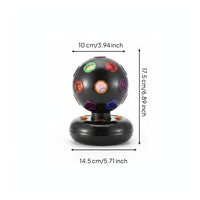 Colored Decorative Mood Lamp Easy to Use Electric Light with Base Switch Energy-Efficient Wired Decorative Light Color Changing for Desk, Bedroom, Party
