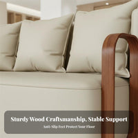 Lowrear Block Sofa Wabi-Sabi aesthetic Living Room Seating Minimalist Design Lounge for Pet Owners, Homeowners, Hotel, Reception Area, Open-Plan Space