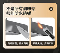 厨房锅盖架子免打孔壁挂式菜板砧板锅盖子置物架多功能收纳神器 枪灰-M型单杆（带接水盘）