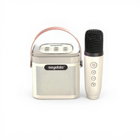 Karaoke mic with stereo speaker