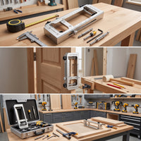 Door Hinge Mortising Template Accurate Door Hinge Template Kit Heavy Duty