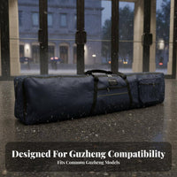Guzheng Bag Waterproof Guzheng Carrying Bag Thickened Padding Chinese Zither Case for Music Students, Artists, Performances, Rehearsals, Storage