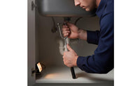Sink Wrench with Adapters Retractable Tap Nut Spanner Hard-to-Reach for Plumbers