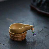Handmade Feel Gourd Tea Strainer Hygienic Drinkware Accessory Long-Lasting