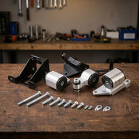 Engine Mount Conversion Set Aluminum Alloy Engine Swap Mount Kit Direct Fit for Mechanics