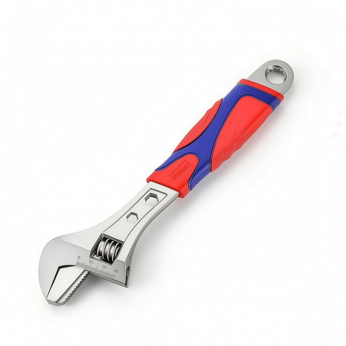 Wrench with Anti-Slip Handle Versatile Adjustable Wrench Adjustable Spanner Sturdy Tool Ergonomic for Homeowners, Workshop