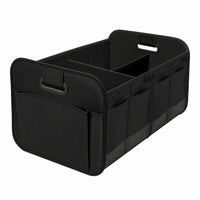 Space-Saving Car Trunk Organizer with Pockets Portable Foldable Trunk Organizer Long-Lasting Sturdy for Travelers, Campers, Road Trips, Camping