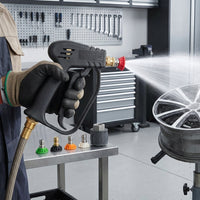 Power Washer with 4000 PSI Water Pressure for Car Cleaning, Jet Washer with Brass Head and Hose Connector, High Pressure Wash Set