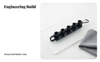 Nozzle Organizer with Carrying Loop Portable Nozzle Holder with Buckle for Mobile Cleaning Sets