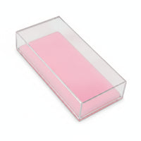 Portable Acrylic Eyelash Storage Box Compact Lash Strip Storage Box Safeguarding
